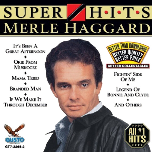 Merle Haggard Super Hits CD