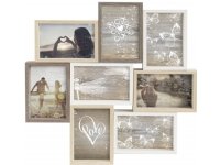 Nielsen Design Collage-ramme for 8 bilder 10x15, tre (8999344) Nielsen Design Collage-ramme for 8 bilder 10x15, tre (8999344)