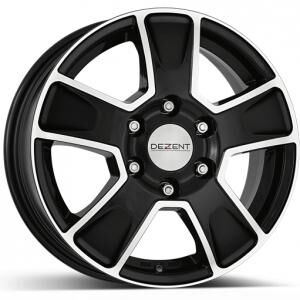 Dezent Van dark Black Polished 6.5x16 5x118 ET68 B71.1