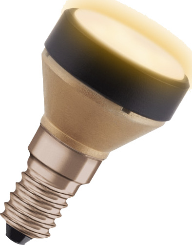 Osram Star Flat E14 pære 3,5 W 2700 K white black 35mm x 54mm