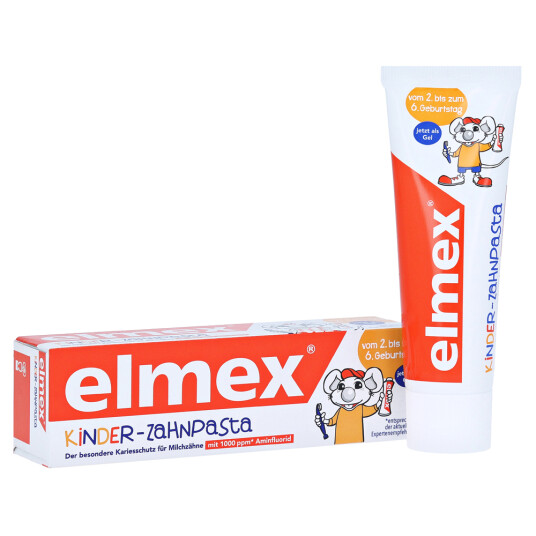 Elmex Barnetannkrem For Babytenner 2 til 6 år 50 ml.
