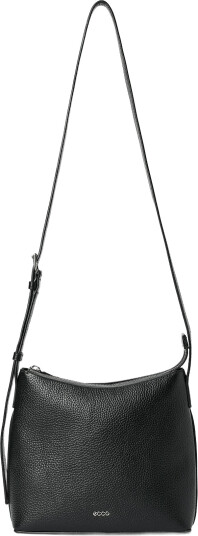 ECCO Ecco Cove Leather Crossbody Black ONE SIZE ECCO Ecco Cove Leather Crossbody Black ONE SIZE