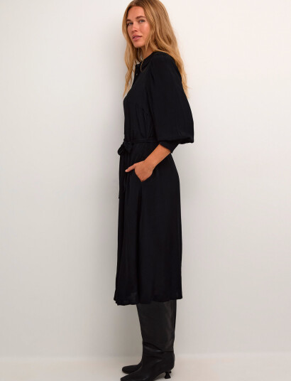 Kaffe Kaemine Oline Dress - Black - 34