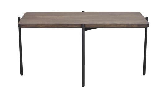 Rowico Home Shelton salongbord Brun aske/svart metall 95 x 50 cm Brun