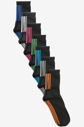 Ellos Collection Sokker 7 pk Svart