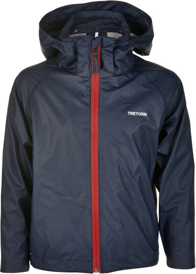 Tretorn Kids' Packable Rainset 98/104, Navy