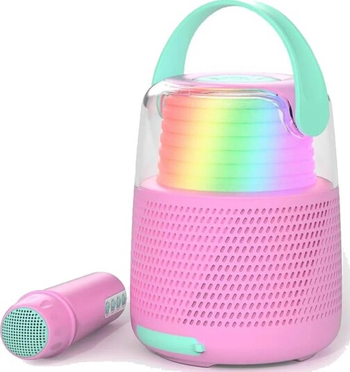Mobility On Board Speaker Karaoke Kit Mic Rosa Mobility On Board Speaker Karaoke Kit Mic Rosa