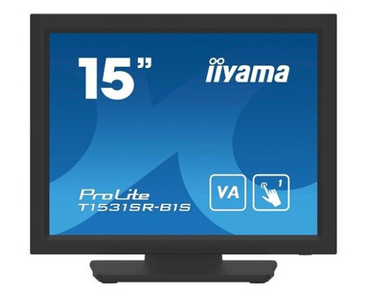 iiyama 15" ProLite Touchskjerm 1024x768 VA med HDMI Svart