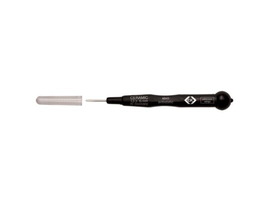 C.K Esd Kærv-Skruetrækker Klinge-Bredde: 1.3 Mm Klinge-Længde: 15 Mm C.K Esd Kærv-Skruetrækker Klinge-Bredde: 1.3 Mm Klinge-Længde: 15 Mm
