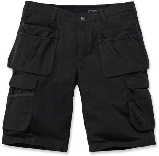 Carhartt Steel Multipocket Shorts 33 Svart Carhartt Steel Multipocket Shorts 33 Svart