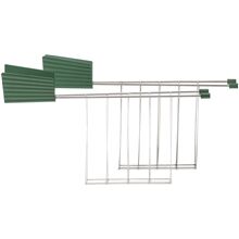 Alessi Plissé Toastgrill 2-pack Grønn Alessi Plissé Toastgrill 2-pack Grønn