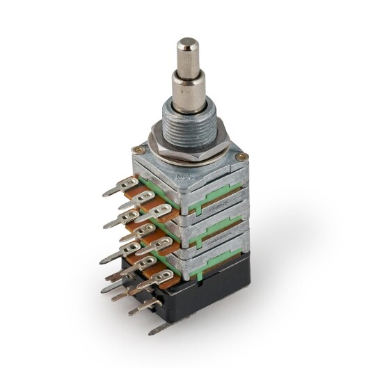 Mec Mono + Stereo Stacked Potentiometer B500k / (05a220k / 05c220k)/cc, P/p