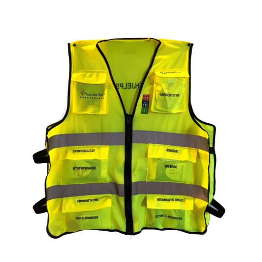 Pharmafiks Refleksvest Med Innhold
