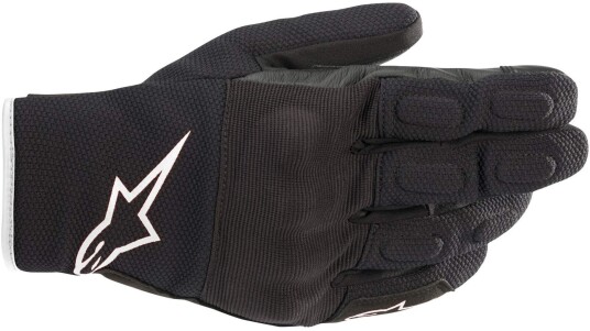 Alpinestars S Max Drystar Vanntett motorsykkel hansker XL Svart Hvit