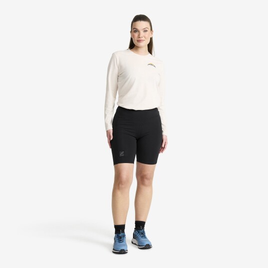 Dame > Bukser > Shorts, Summit Short Tights Dame Black, Størrelse:3XL