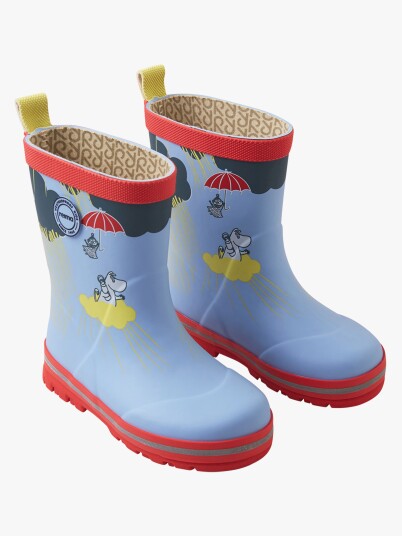 Reima Moomin Magisk Gummistøvler Airy Blue 20 Reima Moomin Magisk Gummistøvler Airy Blue 20