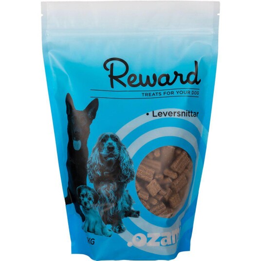 Leversnitter Premium hundesnacks - 1kg Leversnitter Premium hundesnacks - 1kg