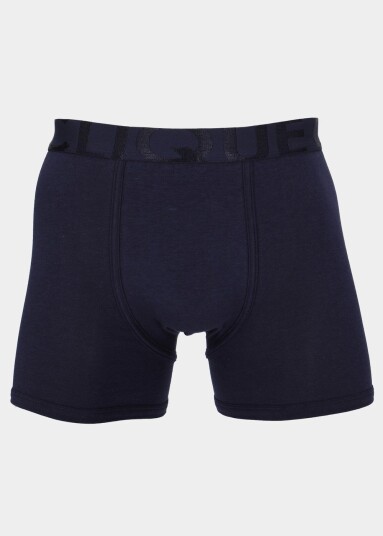 Clique Bamboo Boxer Long Leg 1p Navy M Underklær