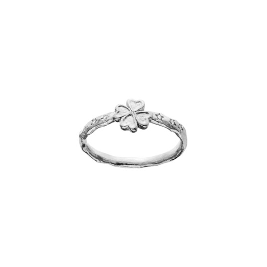 Maanesten Clover Ring Ring Sølv 55