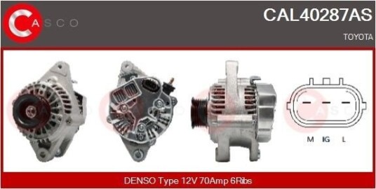 Dynamo CASCO CAL40287AS Dynamo CASCO CAL40287AS