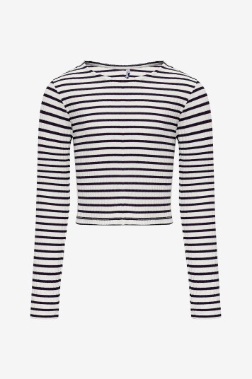 Kids Only Topp kogNella Striped L/S O neck Top Jrs Blå