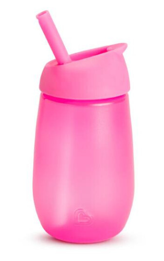 Munchkin Simple Clean Straw Cup 295 ml 12mnd+ Pink Munchkin Simple Clean Straw Cup 295 ml 12mnd+ Pink