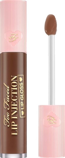 Too Faced Lip Injection Lip Gloss Cooling Instant Lip Plumper Chocolate Cream Pie