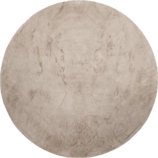 Runde tepper Aranga Super Soft Fur brun Størrelse: Ø 120 cm Runde tepper Aranga Super Soft Fur brun Størrelse: Ø 120 cm