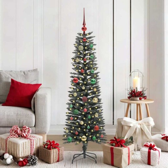  Kunstig juletre grønn 43 x 43 x 150 cm PVC og plast og stål