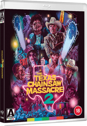 The Texas Chainsaw Massacre 2 1986 / Motorsagmassakren 2 Bluray