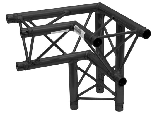 Alutruss Decolock Dq3-Spal33 3-Way Corner 90° Bk