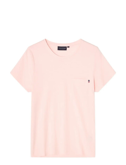 Lexington Clothing Cotton Modal Blend Classic Tee Pink S