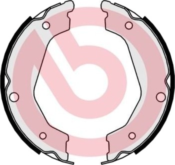 Bremseskosett, håndbrems BREMBO S 30 534