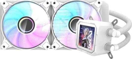 DarkFlash DV240S CPU Vannkjøler 240mm ARGB kompatibel med Intel og AMD Hvit DarkFlash DV240S CPU Vannkjøler 240mm ARGB kompatibel med Intel og AMD Hvit