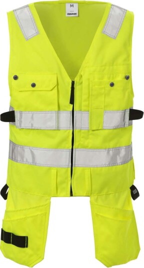 Fristads Høy Synlighet Vest Cl 2 5003 PLU Hi vis Gul S Fristads Høy Synlighet Vest Cl 2 5003 PLU Hi vis Gul S