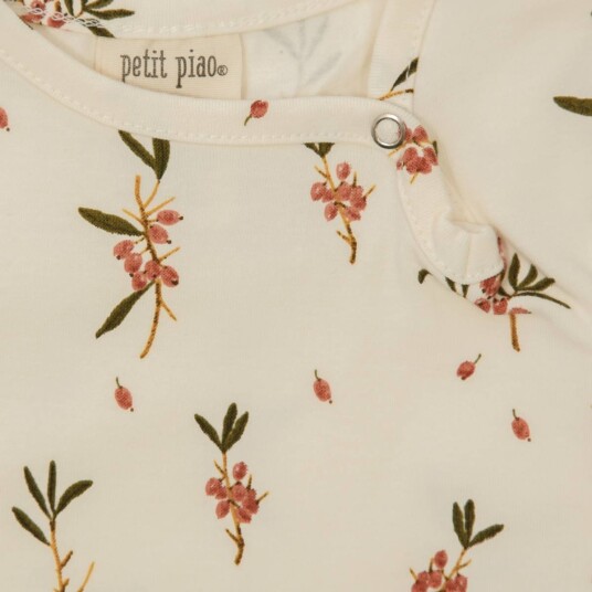 Rosa Stripete Petit Piao SS Body (74 / 9 mnd)