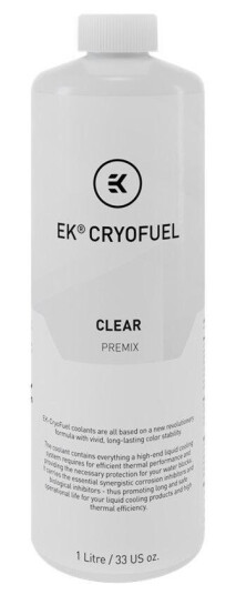 EKWB EkWaterBlocks EK-CryoFuel Premix - kjølevæske for væskekjølesystem EKWB EkWaterBlocks EK-CryoFuel Premix - kjølevæske for væskekjølesystem