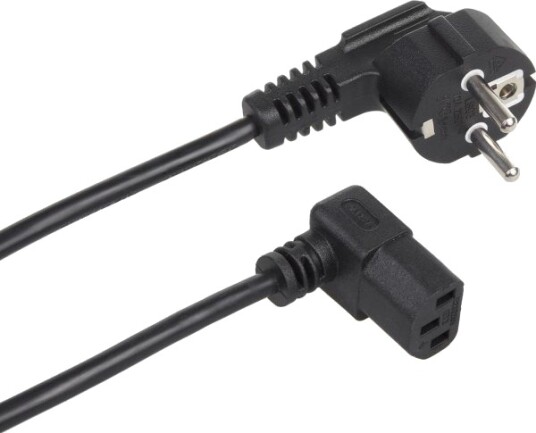Maclean MCTV 851 Vinklet EU Strømkabel 1,5 m
