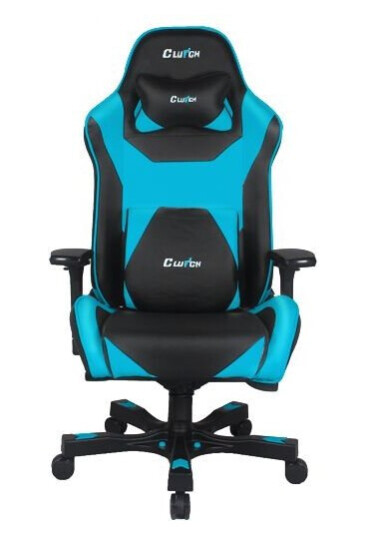 Fotel Clutch Chairz Throttle Bravo Premium Niebieski Thb99bbl