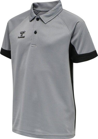 Hummel Lead Polo Grå Barn størrelse 140 cm