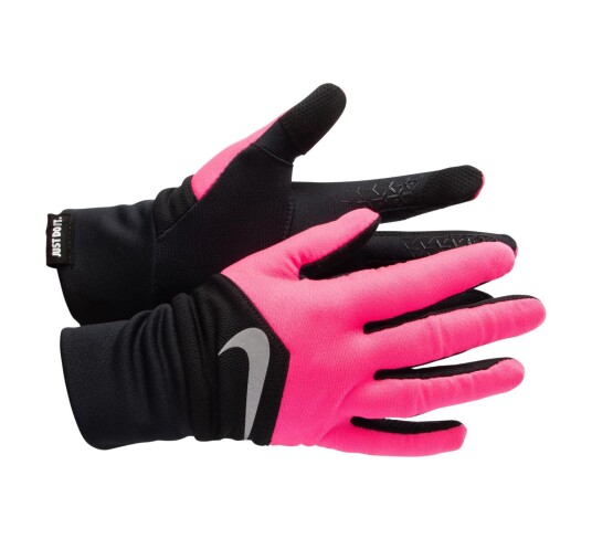 Nike Dri Fit Tailwind Run Gloves Wmns 091 BLACK/HYPER PINK XS