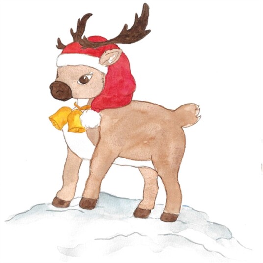 That"s Mine Wallstickers Rudolph Multi