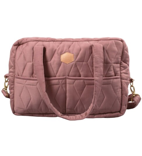Filibabba Mommy bag Soft quilt Wild rose