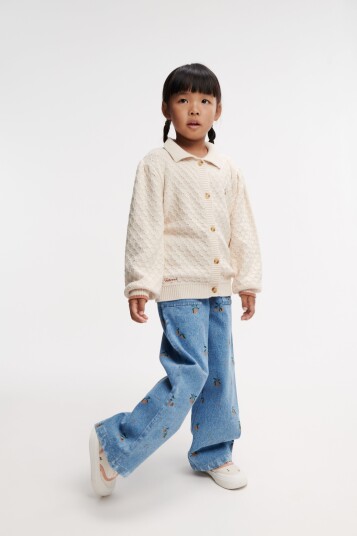 LIEWOOD Jane Strikket Cardigan Sandy 110