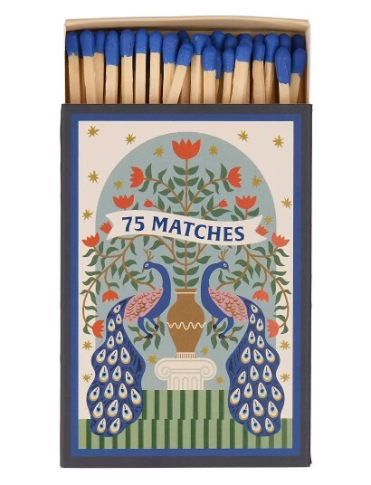Paddywax Matcher Adopo Peacock Blå Navy