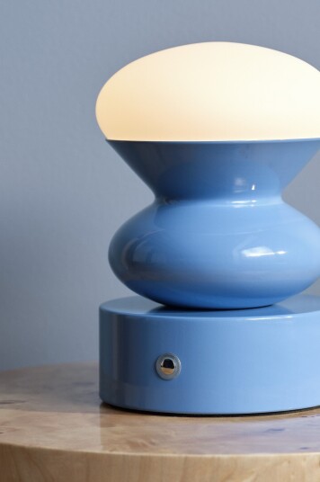 Jotex FICKLE bordlampe Blå farge 2212901020 Jotex FICKLE bordlampe Blå farge 2212901020