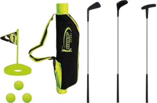 Golfsett m/ 3 golfkøller Golfsett m/ 3 golfkøller
