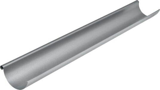 Isola Takrenne stål 125mm 4m silver Isola Takrenne stål 125mm 4m silver