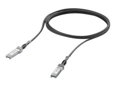 Ubiquiti 25GBase Direkte Koblingskabel 3m - Svart SFP+ Ubiquiti 25GBase Direkte Koblingskabel 3m - Svart SFP+