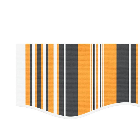 Erstatningsduk for markise flerfarget stripe 5x3,5 m 367741
